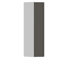 Квадро, Квадро шкаф навесной 1 дв 15х72 см