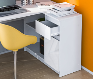 Стол Медея СБ-3239 Белый