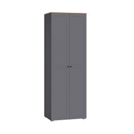 Шкаф для одежды Остин 13.336.02, серый графит, дуб золотой крафт