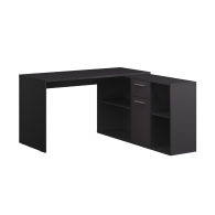 Прямые компьютерные столы, Стол письменный Лайт 03.245.01, темно-серый