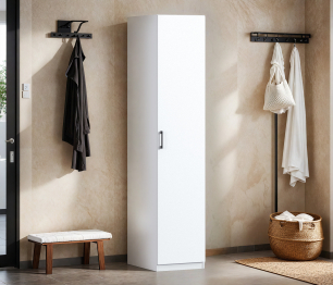 Шкаф однодверный Макс 500 мм, вариант №4 (ЛДСП)