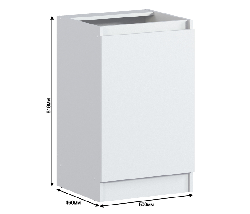 Леон, Леон стол 1 дв 50х82 см