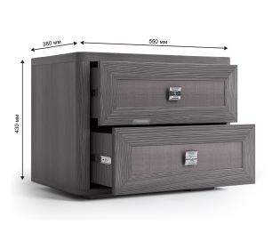 ПАРМА НЕО Cпальня тумба прикроватная