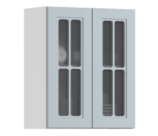 Навесные, MODERN шкаф навесной со стеклом 2 дв 60х72 см