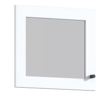 Твин, Твин СБ-3386 Фасад со стеклом Белый