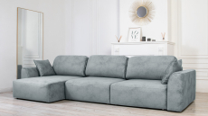 Диваны угловые в гостиную, Диван угловой Trump, велюр