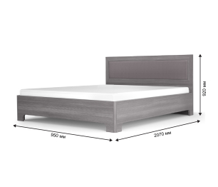 ПАРМА НЕО Cпальня кровать-1 с ортопедическим основанием 900