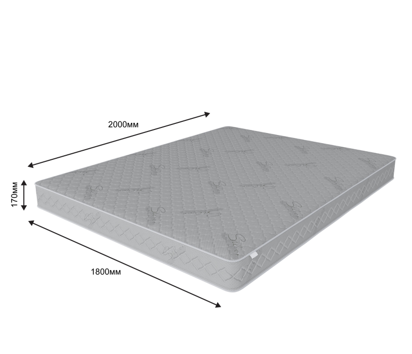 Другие размеры, Матрас Фиеста 1800х2000