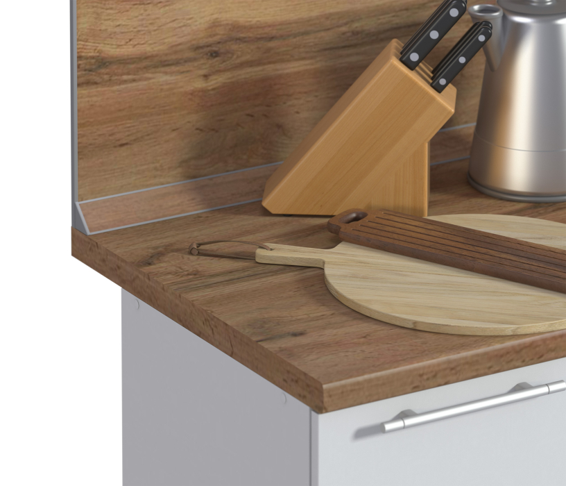 Столешницы, Столешница 38*3050*600 Дуб Вотан 1U/7052 в упаковке