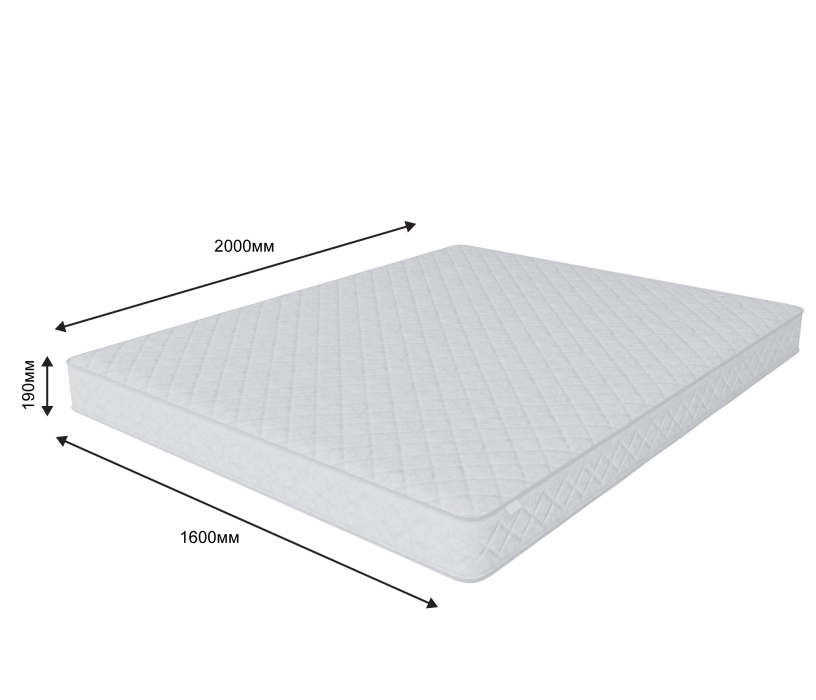 1600 x 2000, Матрас Классик-Оптима 1600*2000