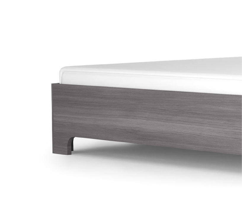 Кровати 90 см, ПАРМА НЕО Cпальня кровать-1 с ортопедическим основанием 900