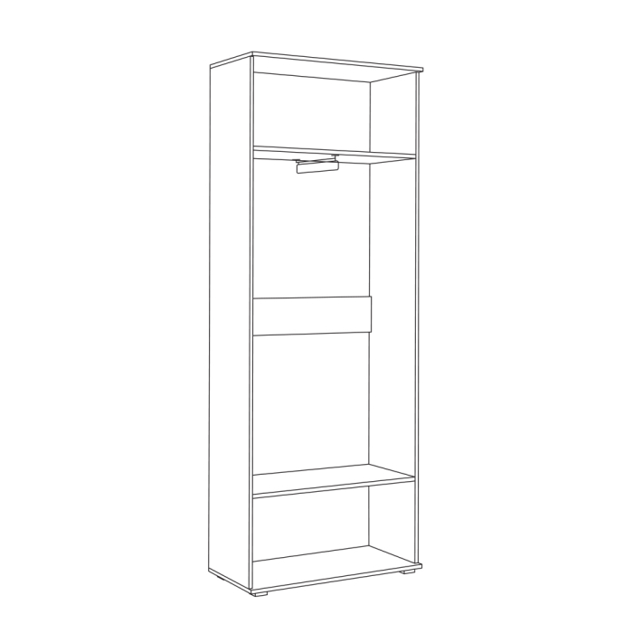 Для одежды, Шкаф для одежды Куба 13.136