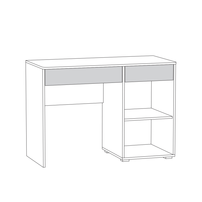 Детские столы, Стол письменный Вуди 12.42