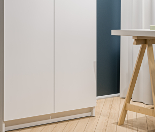 Шкаф 2 дверный Леон СБ-3361