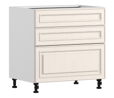 Классика, Классика стол 3 ящ 80х82 см