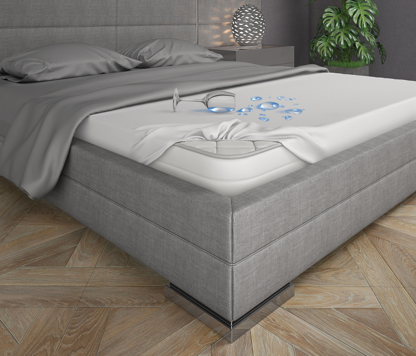 Защитные чехлы и наматрасники, Наматрасник-Аквастоп 1600*1900 (матрас до h22см)