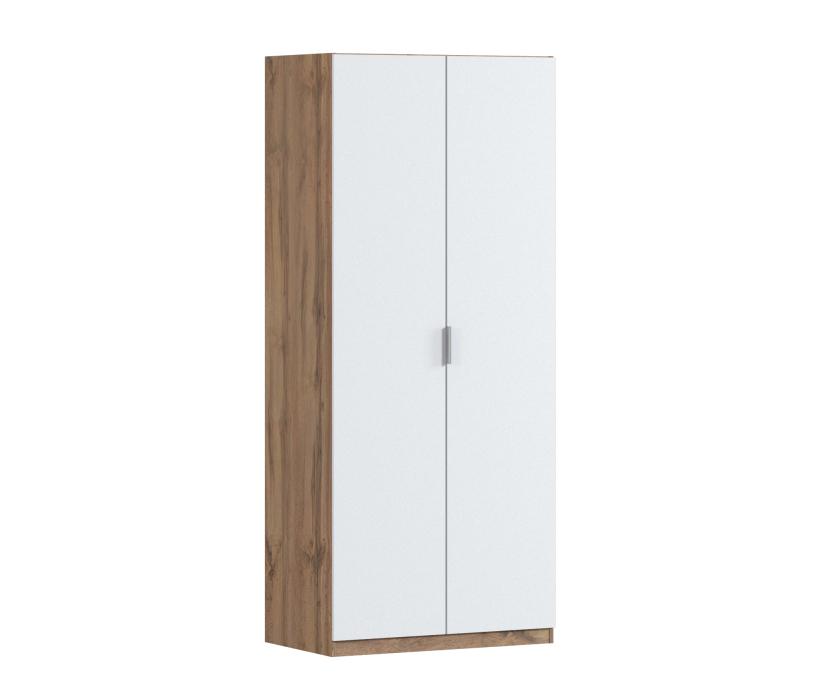 В спальню, Шкаф двухдверный Макс 1000 мм, вариант №3 (ЛДСП, корпус дуб вотан)