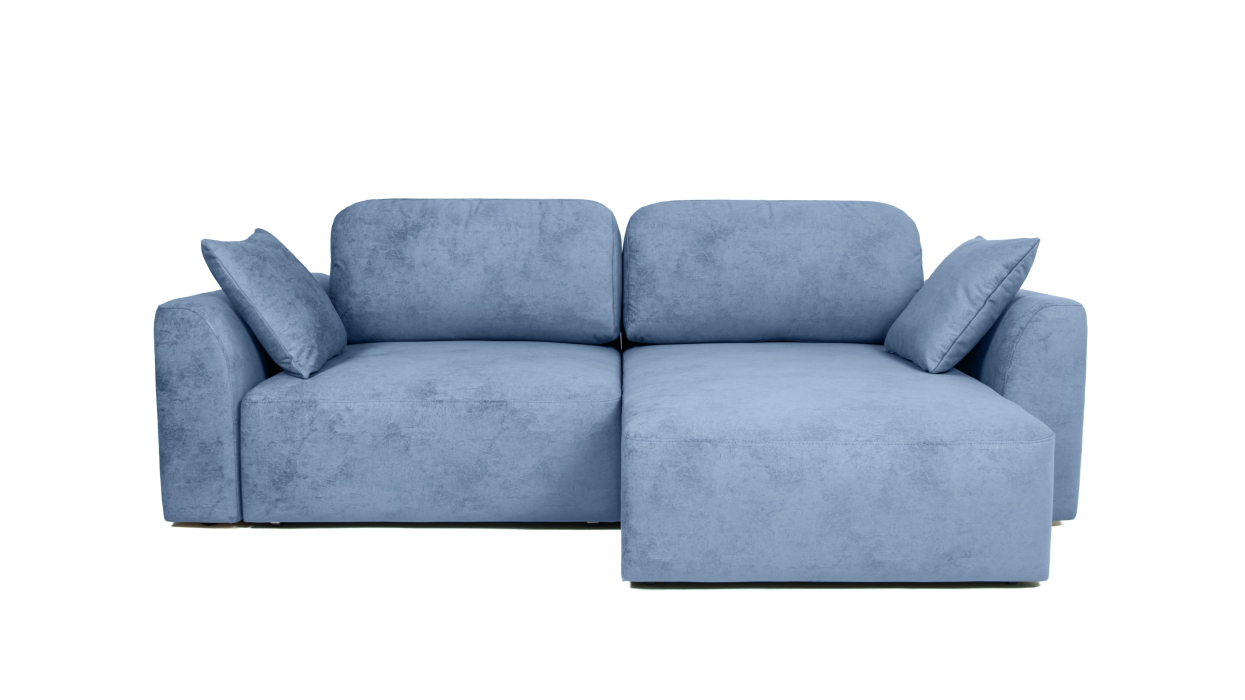 Диваны угловые в гостиную, Диван угловой Trump mini, велюр