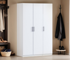 Для одежды, Шкаф трехдверный Макс 1500 мм, вариант №3 (ЛДСП)