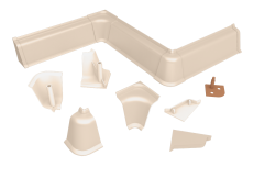 Аксессуары для кухни, Комплект аксессуаров LB 37 тростник 338 (для плинтуса 18, 6015 LB 38 Дуб Сонома)